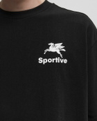 Goodies Sportive PEGASUS BLACK Black Mens Shortsleefe
