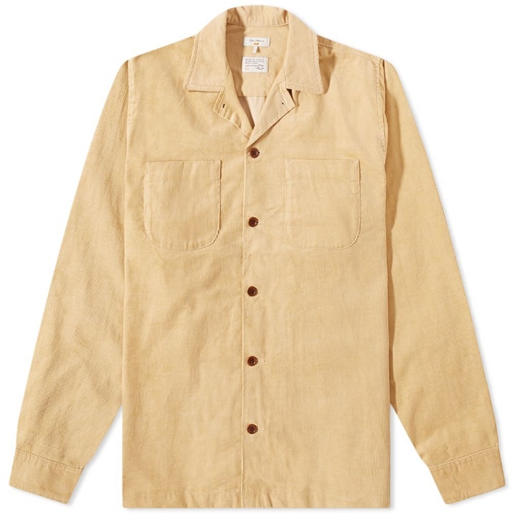 Photo: Nudie Jeans Co Men's Nudie Vincent Cord Shirt in Faded Sun