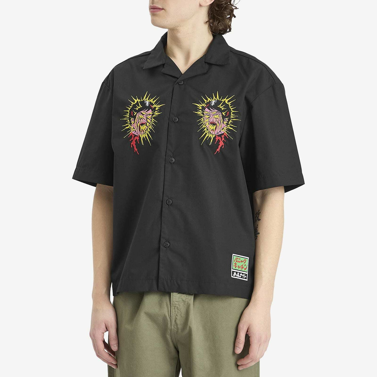 Edwin Men's Kouichi Matsuda Shirt in Black Edwin