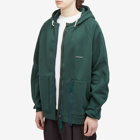 GOOPiMADE Men's ® “MEquip-H3” Mantle Logo Hooded Jacket in Green