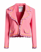 Moschino Womens Blazer in Pink