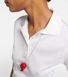 Loewe - Silk-blend cropped sweater