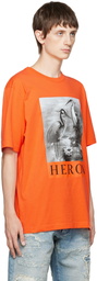 Heron Preston Orange Heron T-Shirt