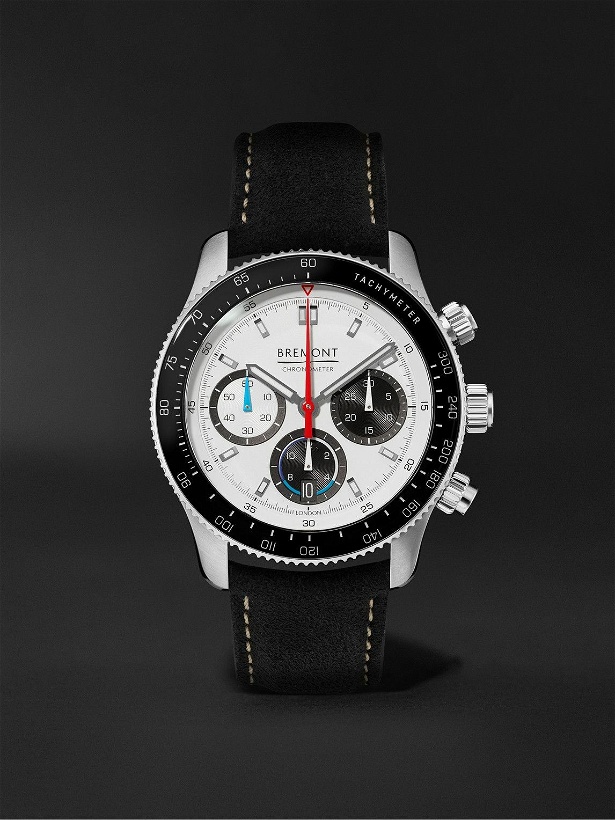 Photo: Bremont - Supermarine Williams Racing WR22 Automatic Chronograph 43mm Stainless Steel and Alcantara Watch, Ref. WR-22-SS-R-S
