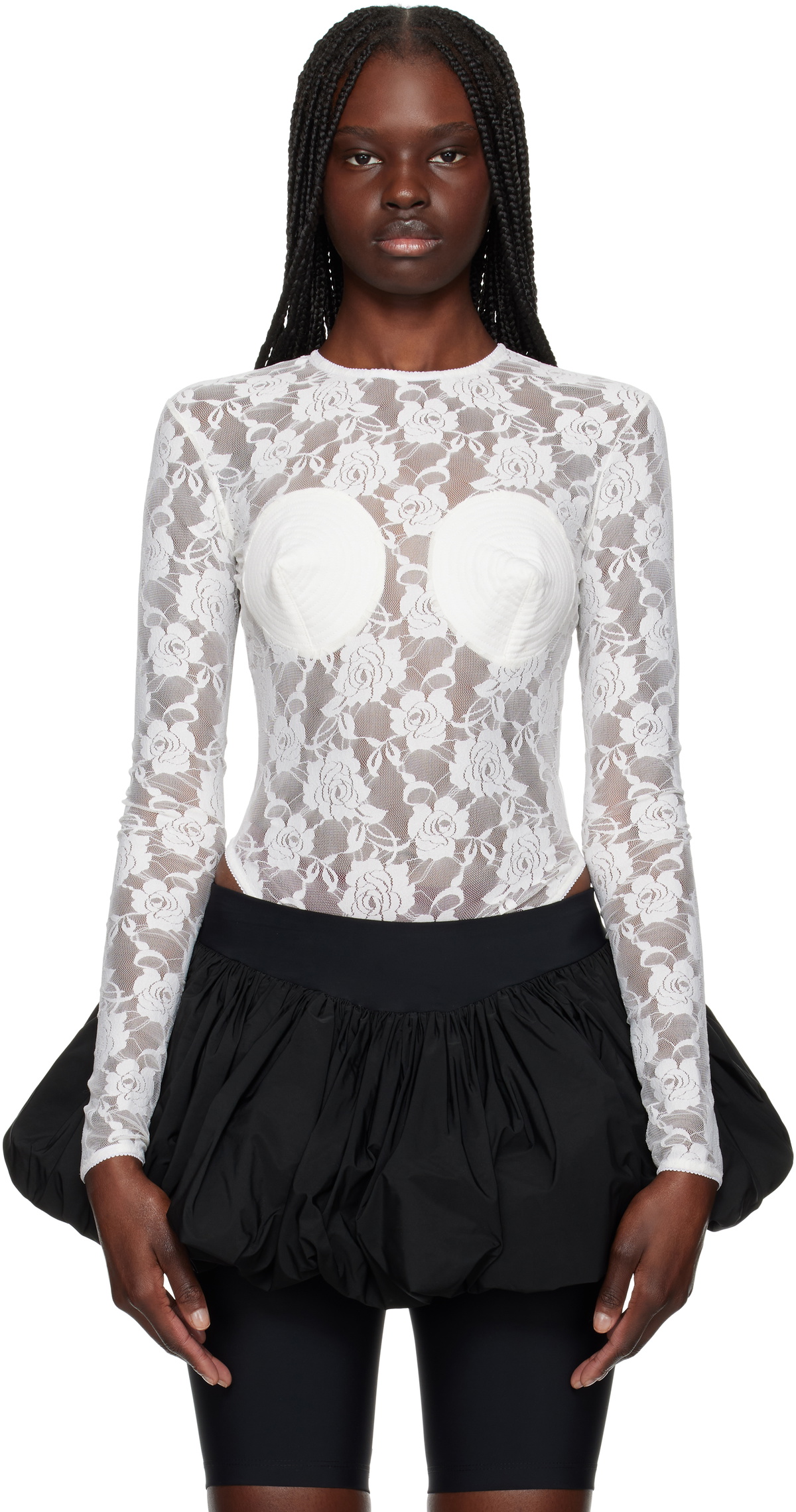 【関税込み】VAQUERA ブラック Cone ブラ VAQUERA Black Cone Bra Vaquera