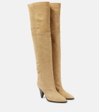 Isabel Marant Riria suede over-the-knee boots