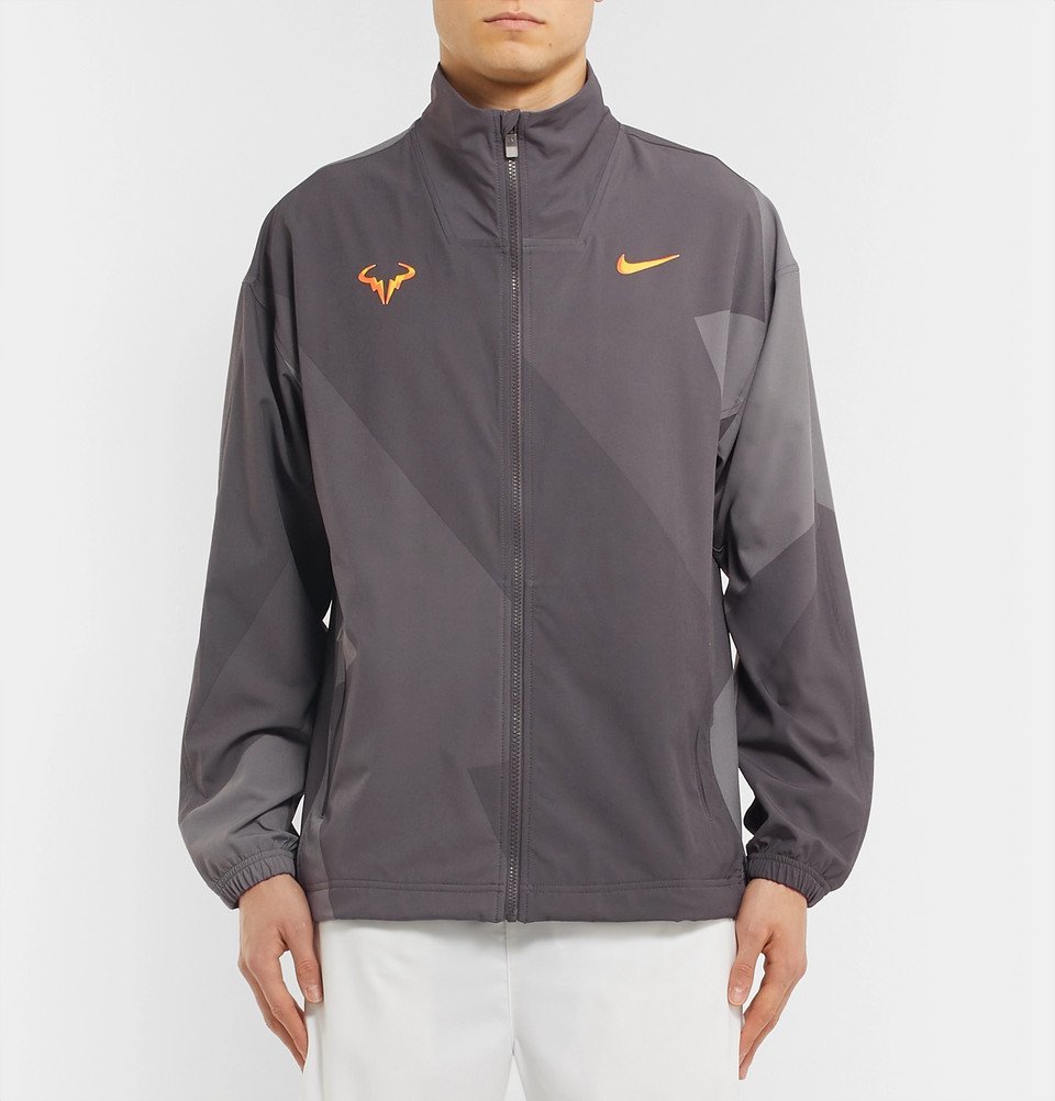 Nike Tennis - NikeCourt Rafa Dri-FIT Jacket - Gray Nike Tennis