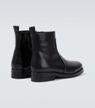 Studio Nicholson Square leather ankle boots