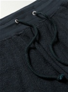Outerknown - High-Tide Straight-Leg Organic Cotton-Blend Jersey Drawstring Shorts - Blue