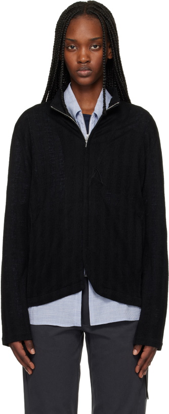 Photo: POST ARCHIVE FACTION (PAF) Black Zip Track Jacket