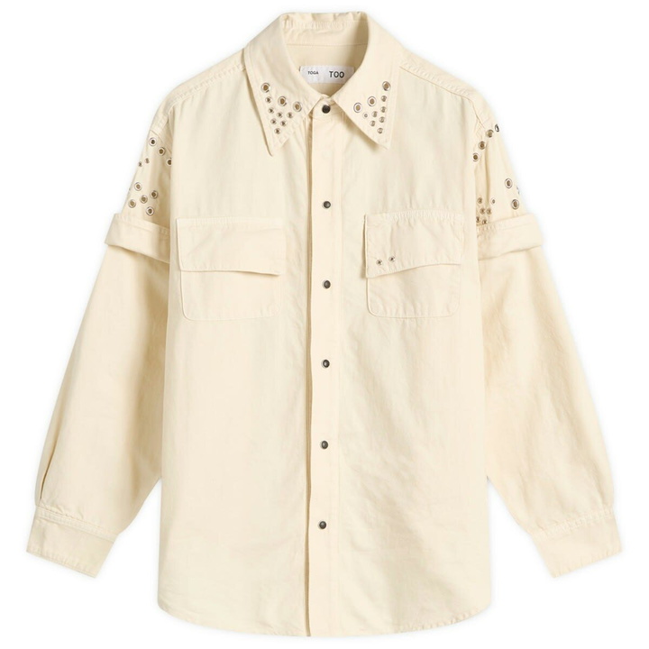 Photo: TOGA ARCHIVES Women's TOGA Denim Shirt in Off White