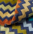 Missoni Home - Warner Set of Five Cotton-Terry Towels - Blue