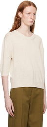 Margaret Howell Off-White Relaxed-Fit Sweater
