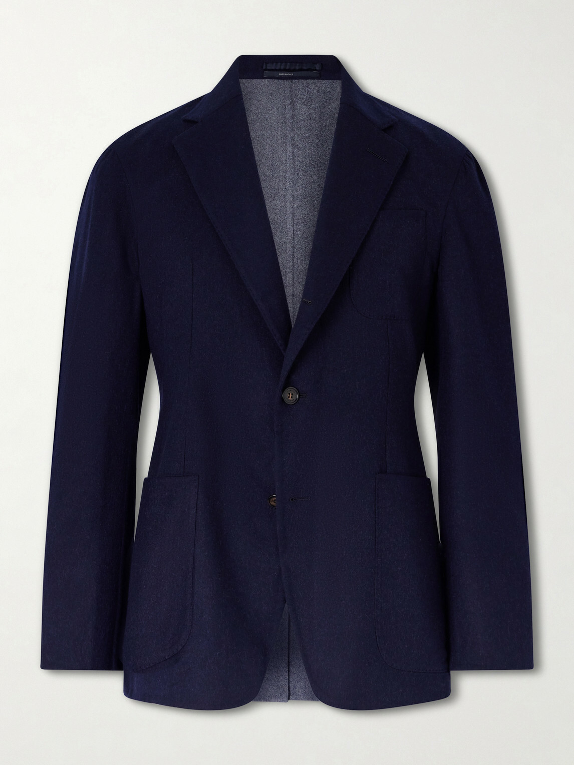 Dunhill - Mohair and Silk-Blend Blazer - Blue