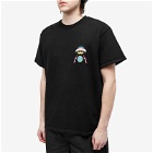 Members of the Rage Men's UFO Distressed Printed T-Shirt in Black