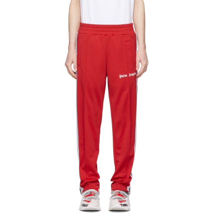 Photo: Palm Angels Red Classic Track Pants