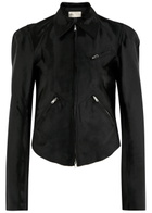 Tory Burch Calf Hair Jacket Black