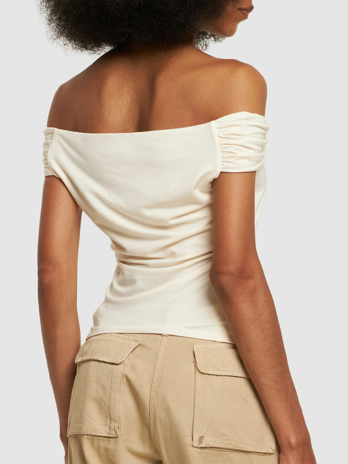 REFORMATION - Cello Asymmetric Knitted Top Reformation