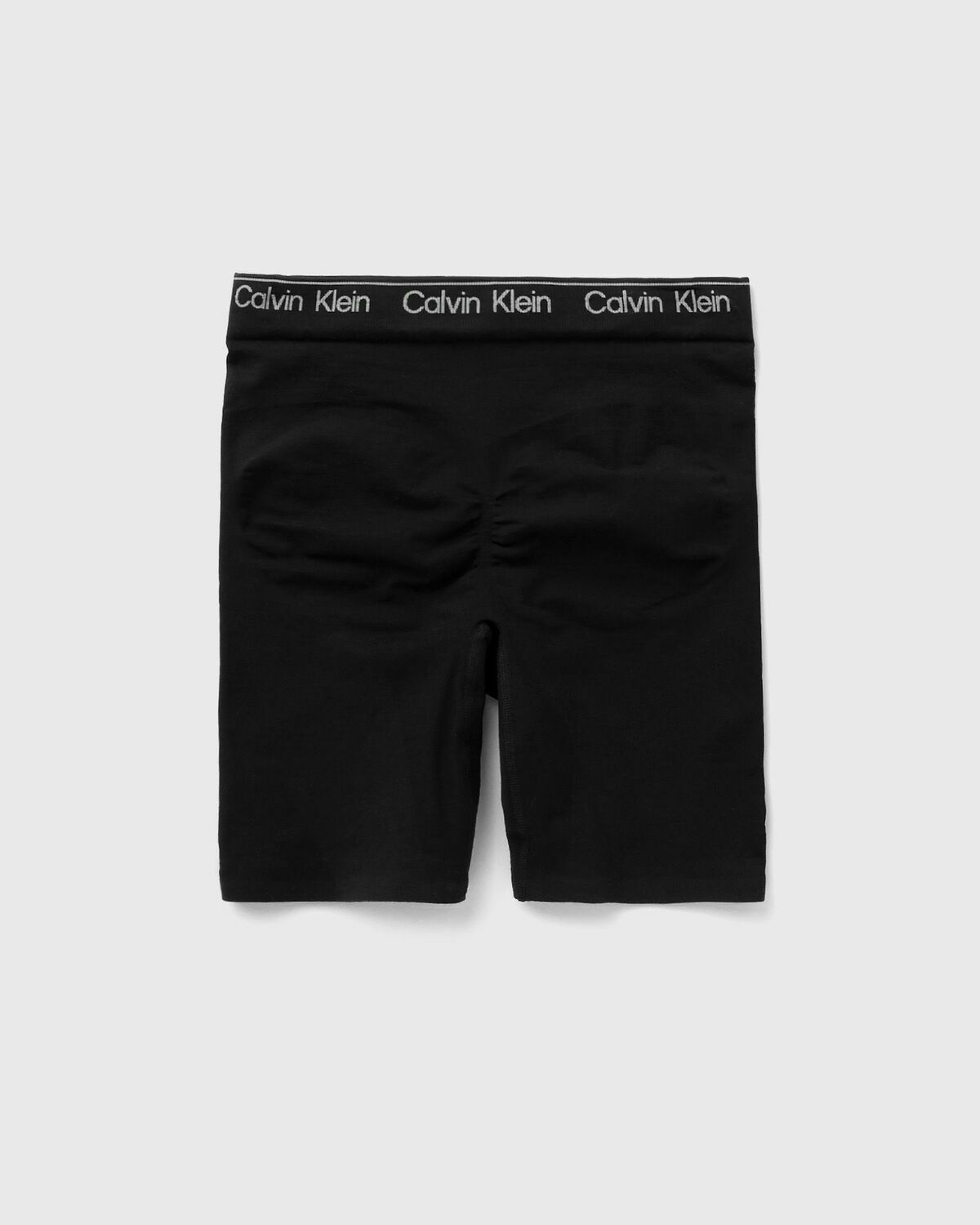 Calvin Klein Underwear ICON SHAPWEAR COTTON SEAMLESS THIGH SLIMMER Black Womens Panty