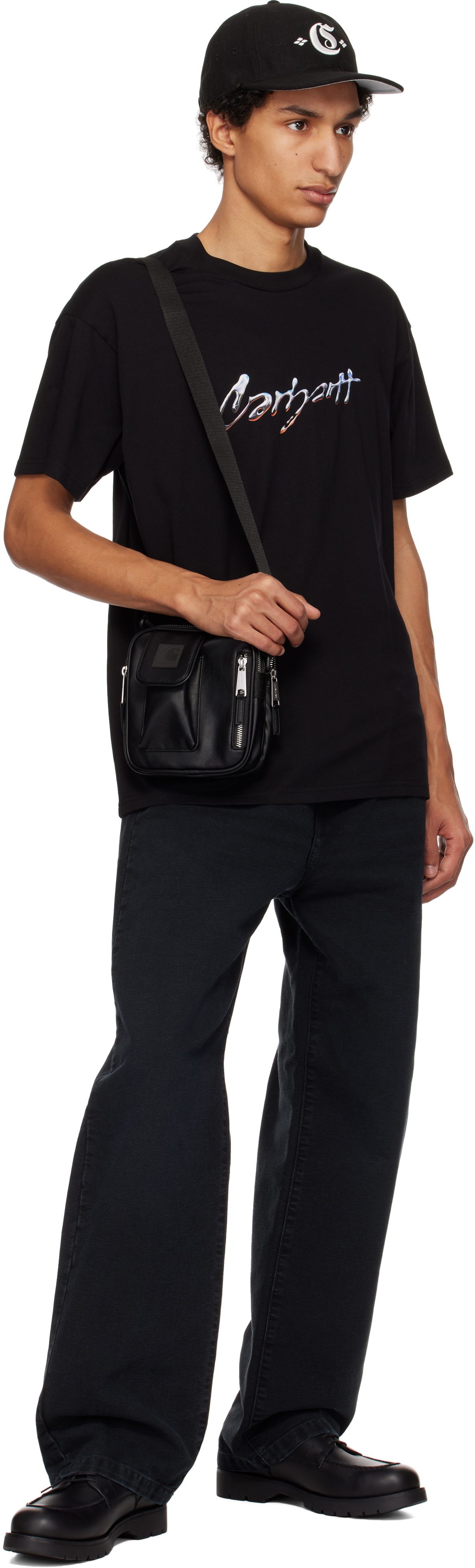 Carhartt Work In Progress Black Norwich Small Bag
