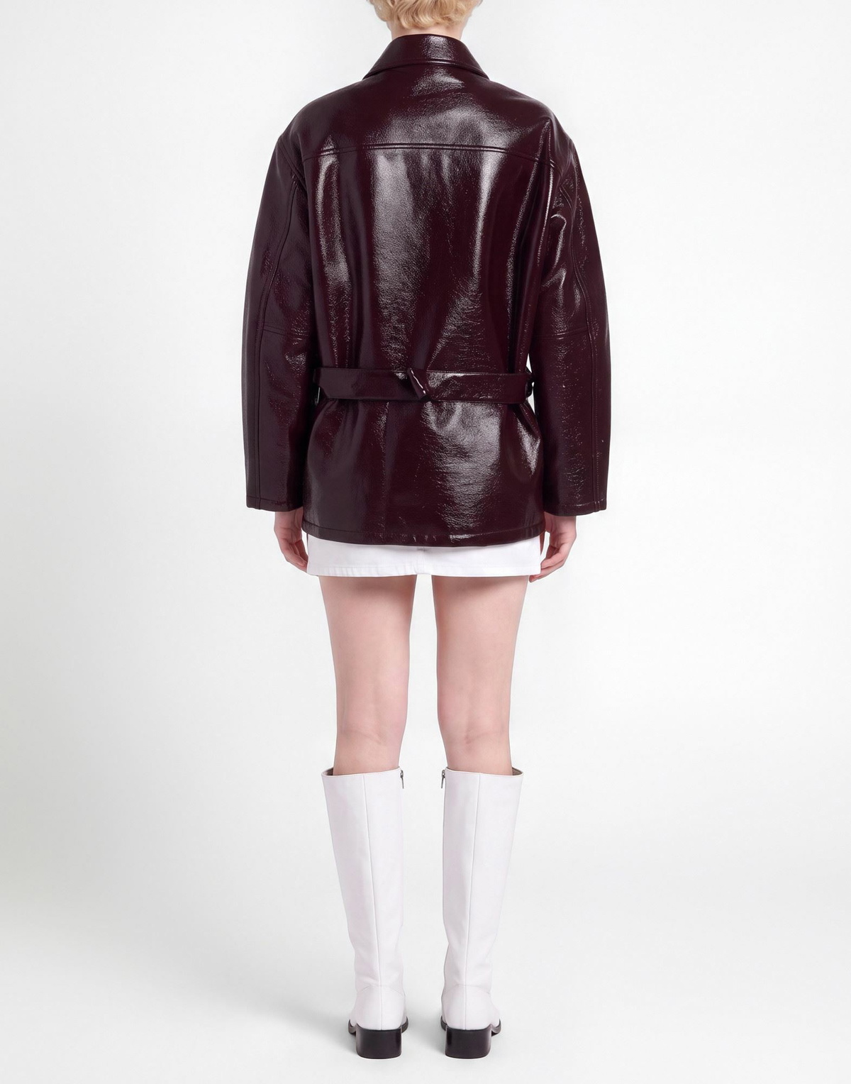 Courrèges Womens Jacket Plum