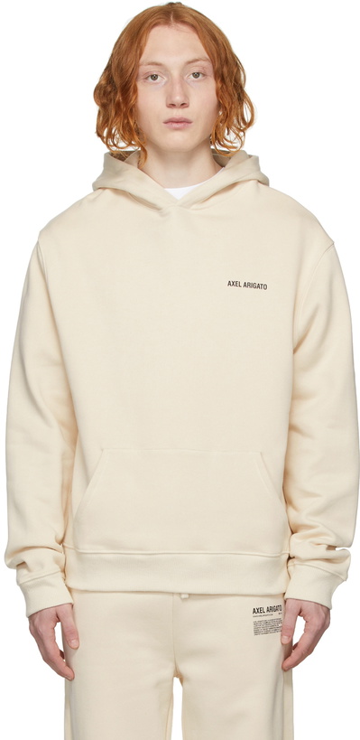 Photo: Axel Arigato SSENSE Exclusive Beige Story Hoodie