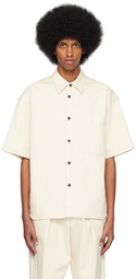 rito structure Off-White Spread Collar Shirt