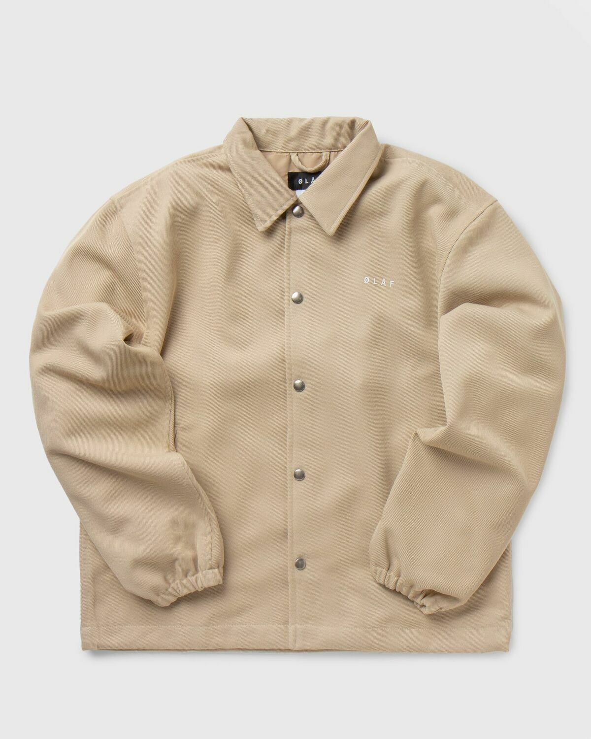 ølåf Coach Jacket Beige College Jackets