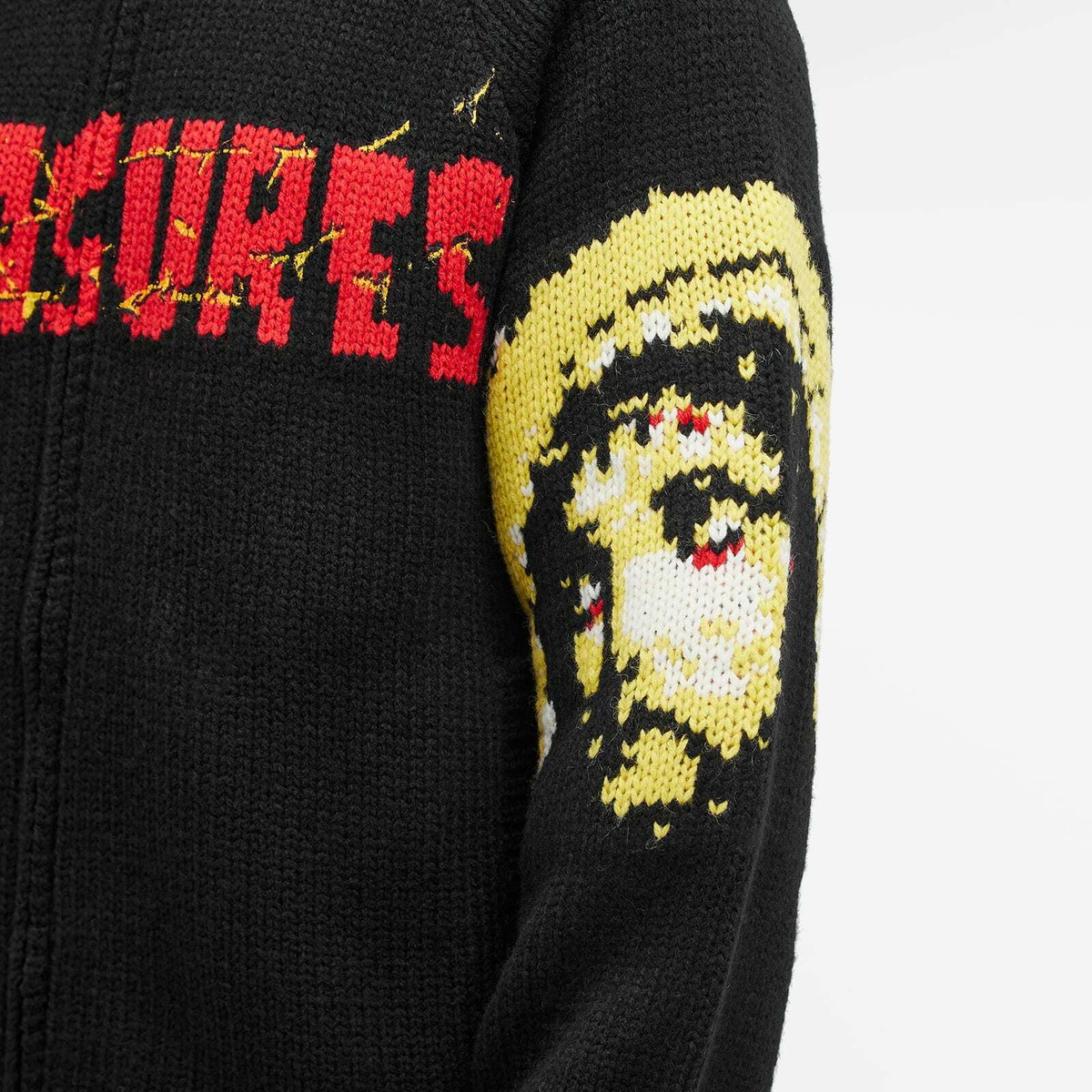 Pleasures Men's Chosen Knitted Hoodie in Black