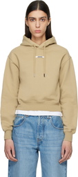 JACQUEMUS Beige 'The Gros Grain' Hoodie