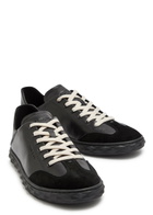 Jimmy Choo Diamond Flex Leather Sneakers Black