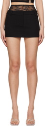 BEC + BRIDGE Black Jewel Miniskirt