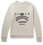 The Elder Statesman - Intarsia Cashmere Sweater - Neutrals