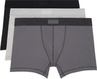SKIMS Three-Pack Multicolor SKIMS Cotton 3 Boxer Briefs