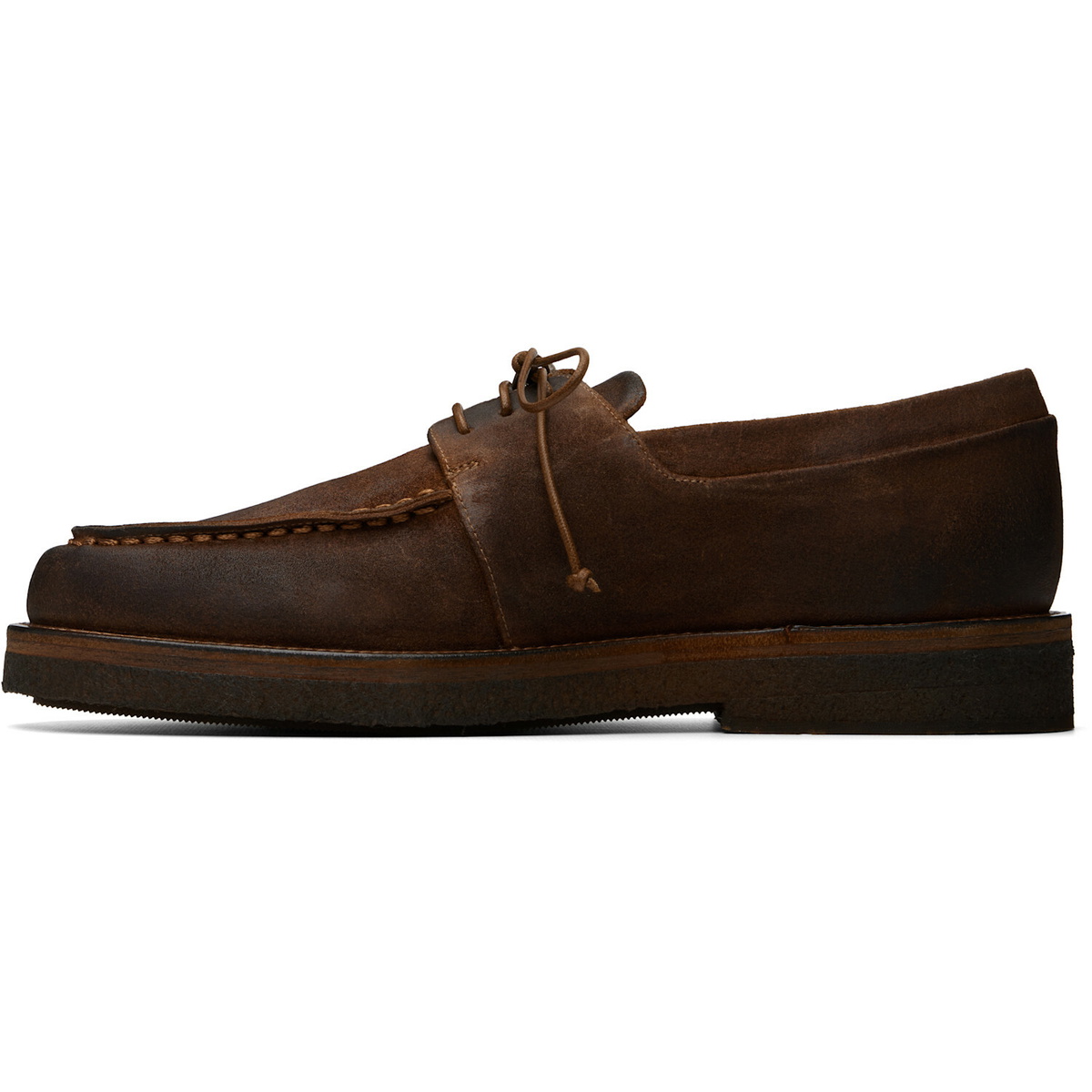 Marsèll Brown Moccar Leather Oxfords
