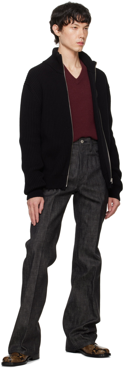 KOZABURO Black Dapper Jeans