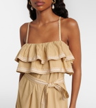 Ulla Johnson Lucian ruffled cotton midi dress