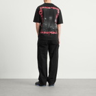 Air Jordan Men's x Awake T-Shirt in Black/White/University Red
