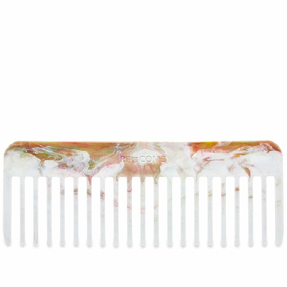 Photo: Re=Comb Recycled Plastic Hair Comb in Techno Aquatic