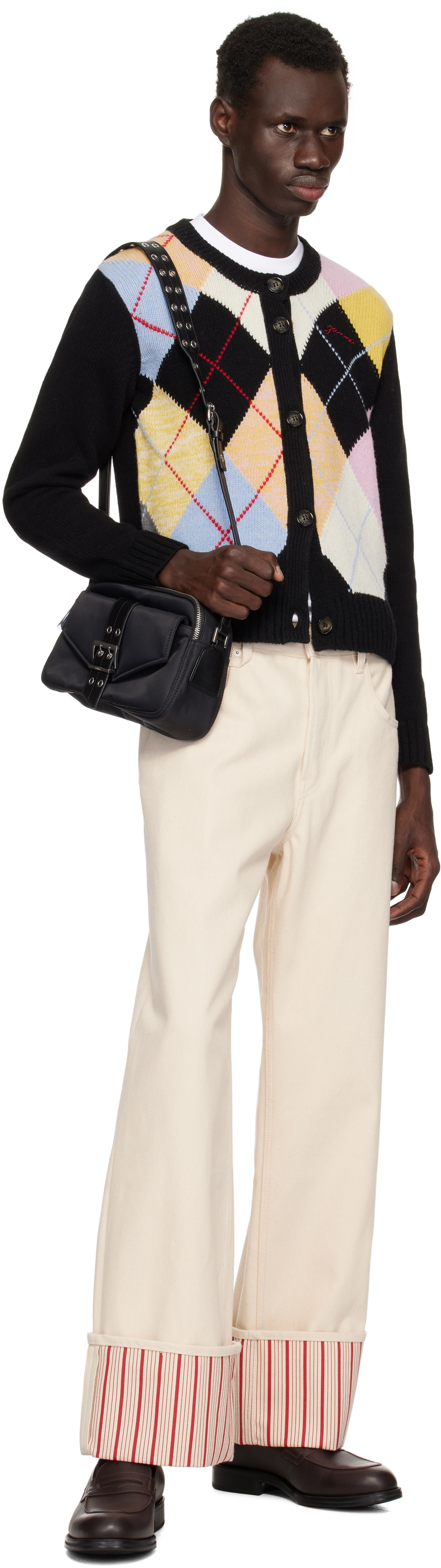 GANNI Black Bucky Camera Bag