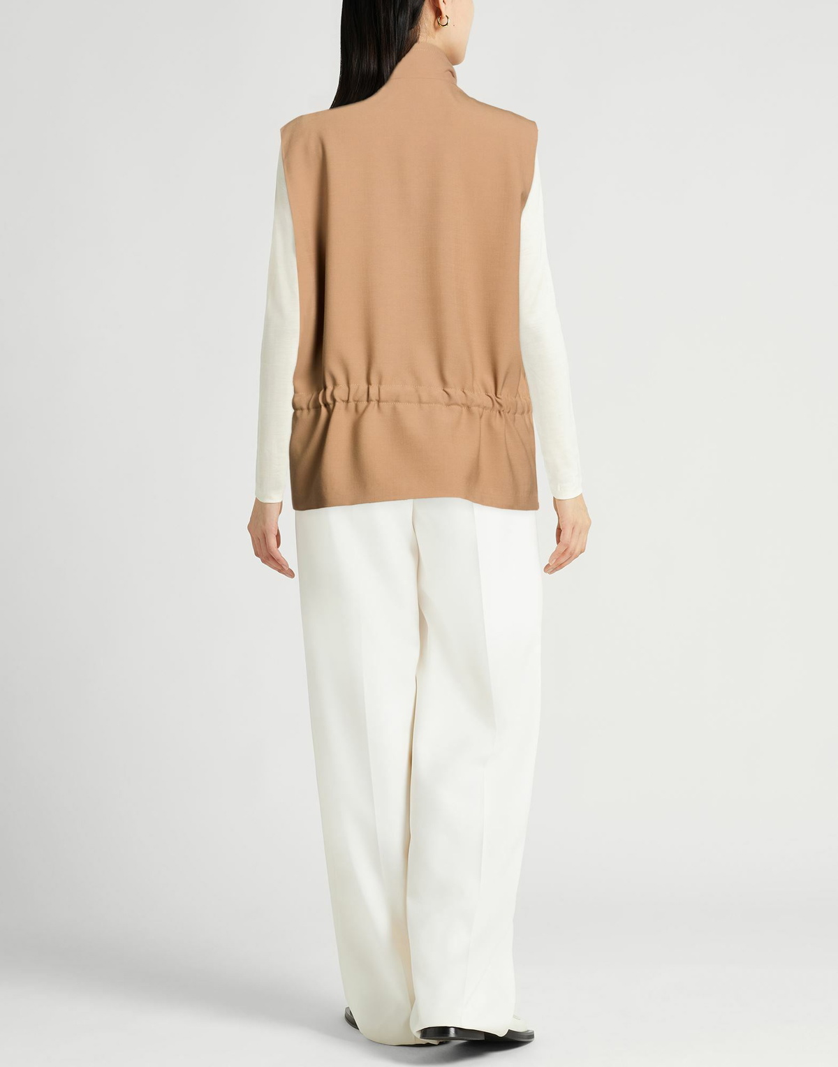 Semicouture Womens Vest Camel