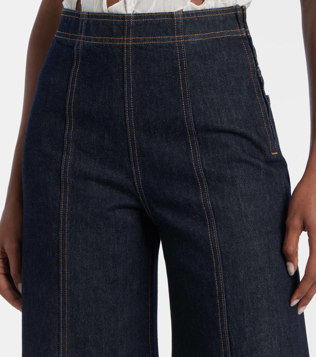 Ulla Johnson Bianca high-rise wide-leg jeans
