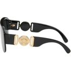 Versace Black Medusa Biggie Pilot Sunglasses