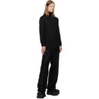 Rick Owens Black Tower Level Turtleneck
