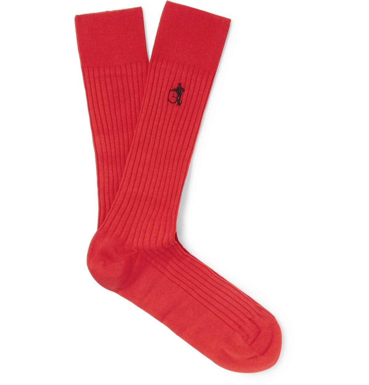 London Sock Co. - The Simply Sartorial 15-Pack Ribbed Stretch Cotton-Blend Socks - Multi