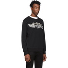 Alexander McQueen Black Fern Sweatshirt