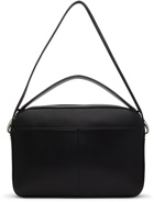 Commission SSENSE Exclusive Black Leather Messenger Bag