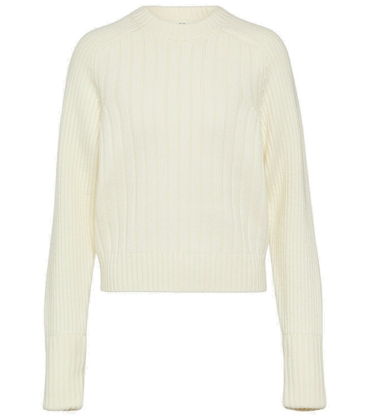 Photo: CO Ribbed-knit wool and cashmere sweater