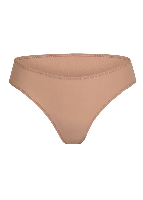 Photo: Skims Stretch-jersey Cheeky Briefs Light Brown