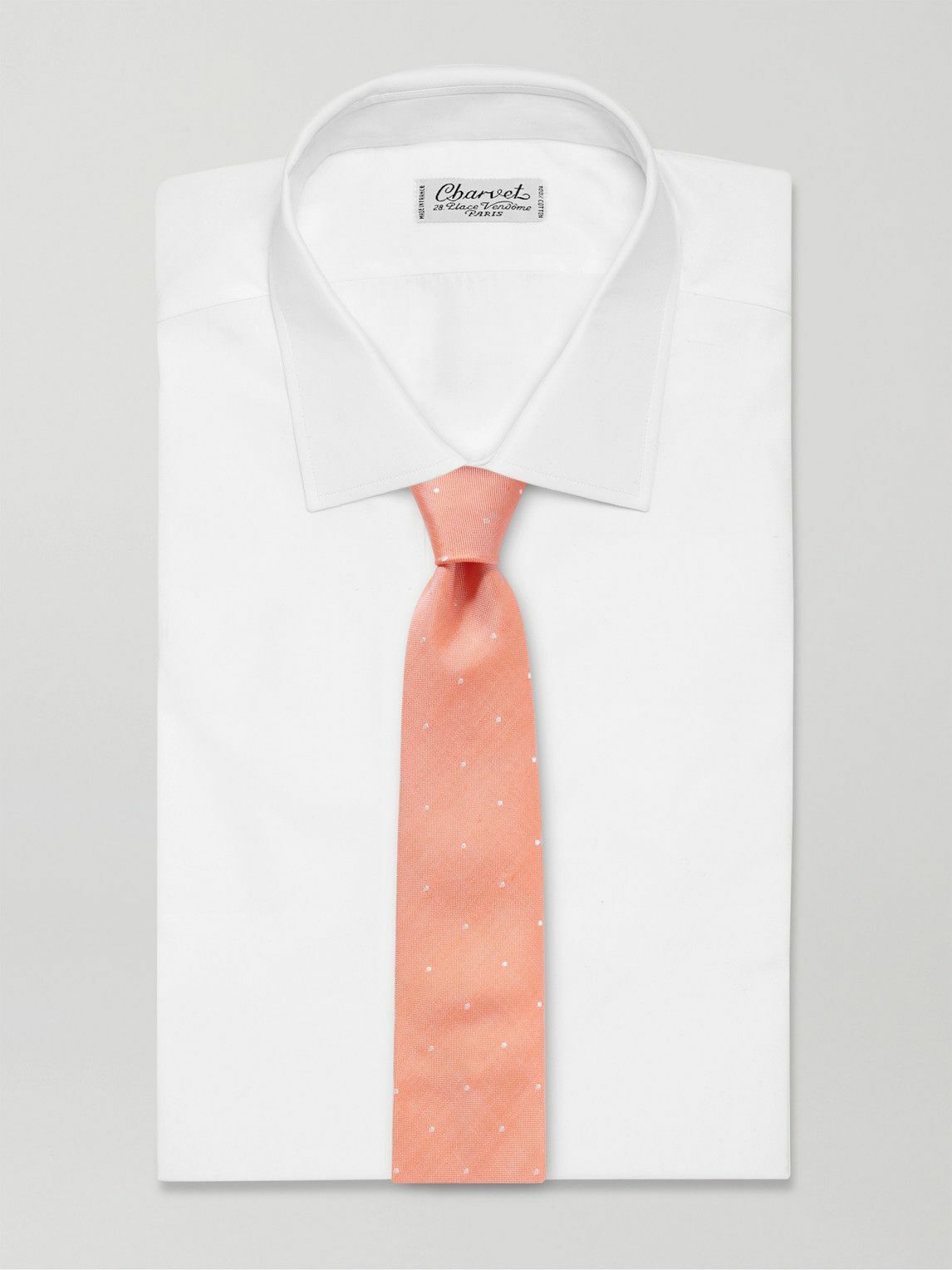 Paul Smith - 8cm Embroidered Silk and Linen-Blend Tie